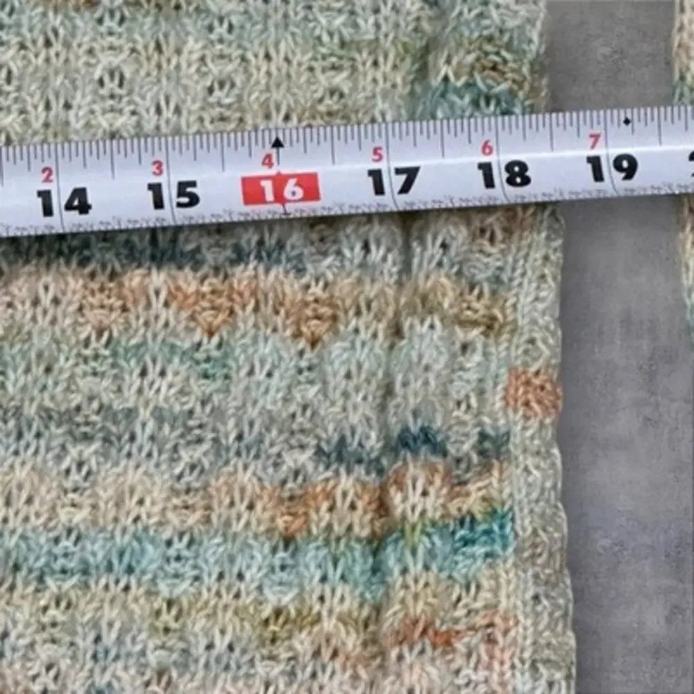Anthropologie Space-Dyed‎ Multicolored Longline Cardigan Size XS X-Small - Picture 11 of 16